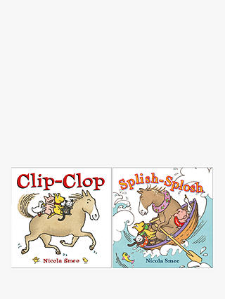 Clip-Clop & Splish-Splosh Children's Book, Pack of 2