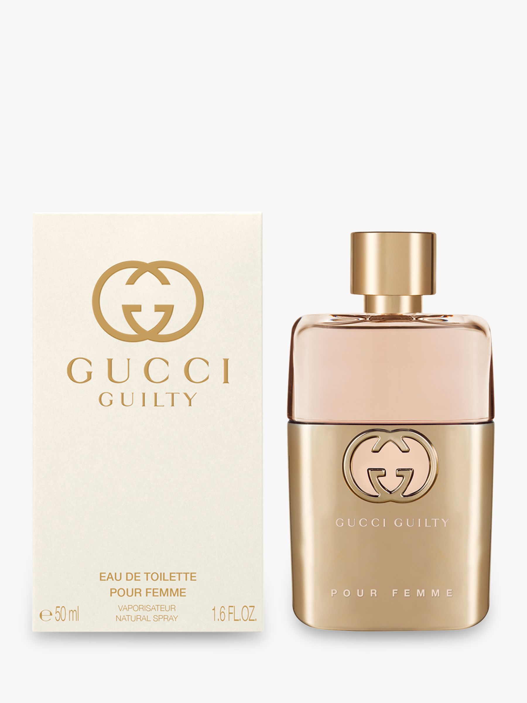 Gucci Guilty Eau de Parfum For Her, 50ml at John Lewis & Partners