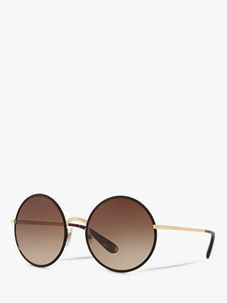 Dolce & Gabbana DG2155 Oversize Round Sunglasses