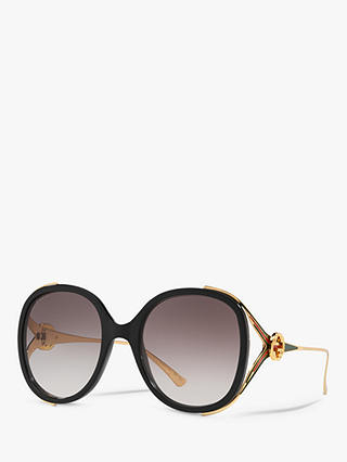 Gucci GG0226S Women's Statement Oval Sunglasses
