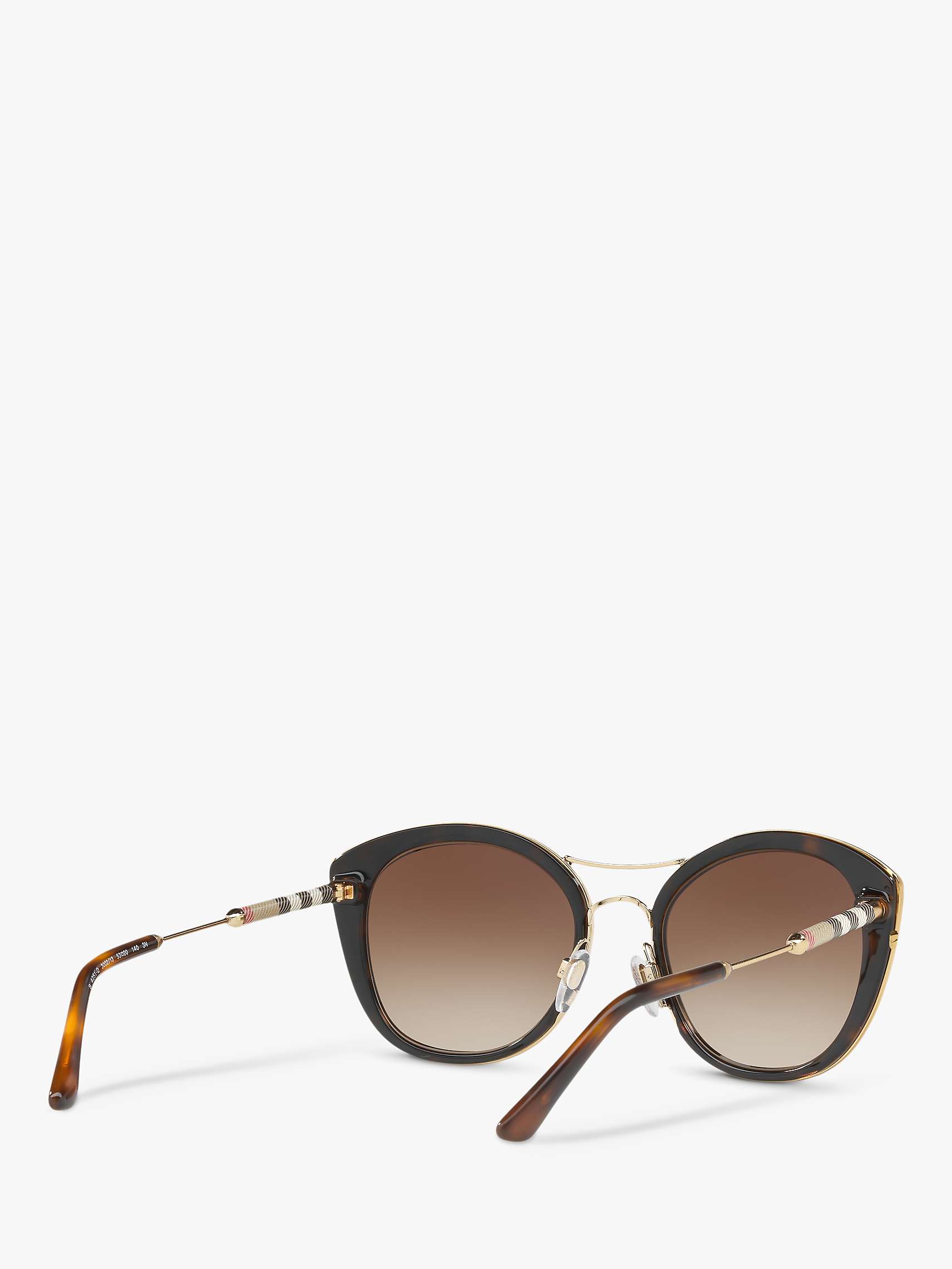 Buy Burberry BE4251Q Women's Round Sunglasses Online at johnlewis.com