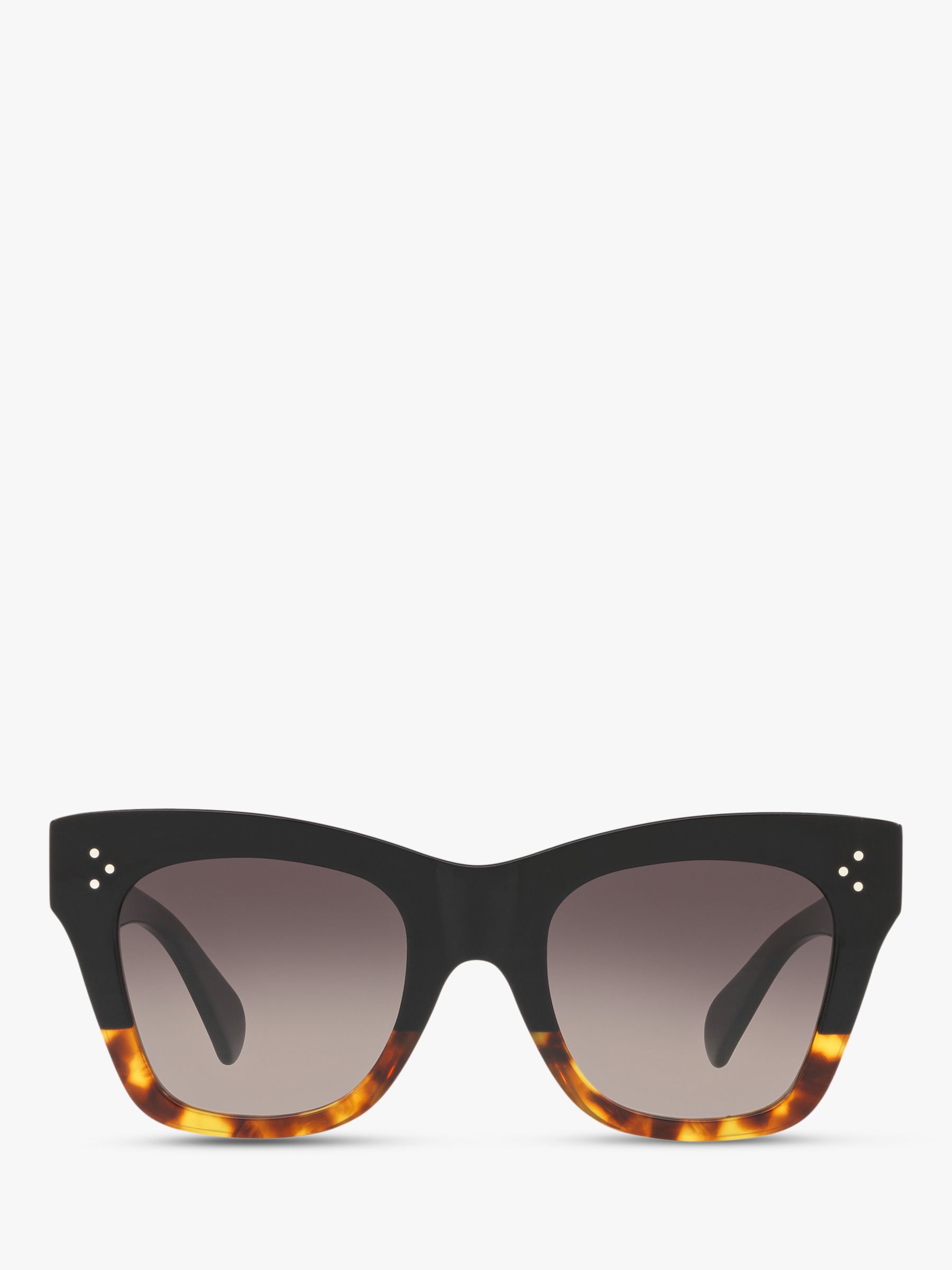 Celine CL4004IN Women's Cat's Eye Sunglasses, Brown/Grey at John Lewis ...
