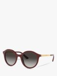 Dolce & Gabbana DG4358 Women's Oval Sunglasses