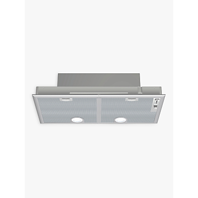 Neff D5855X1GB 73cm Canopy Cooker Hood, C Energy Rating, Silver
