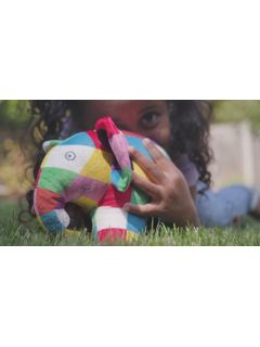 Elmer clearance cuddly toy