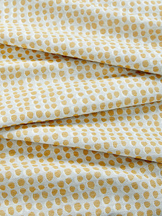John Lewis Luna Spot Furnishing Fabric, Mustard