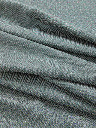 John Lewis Herringbone Furnishing Fabric, Soft Teal