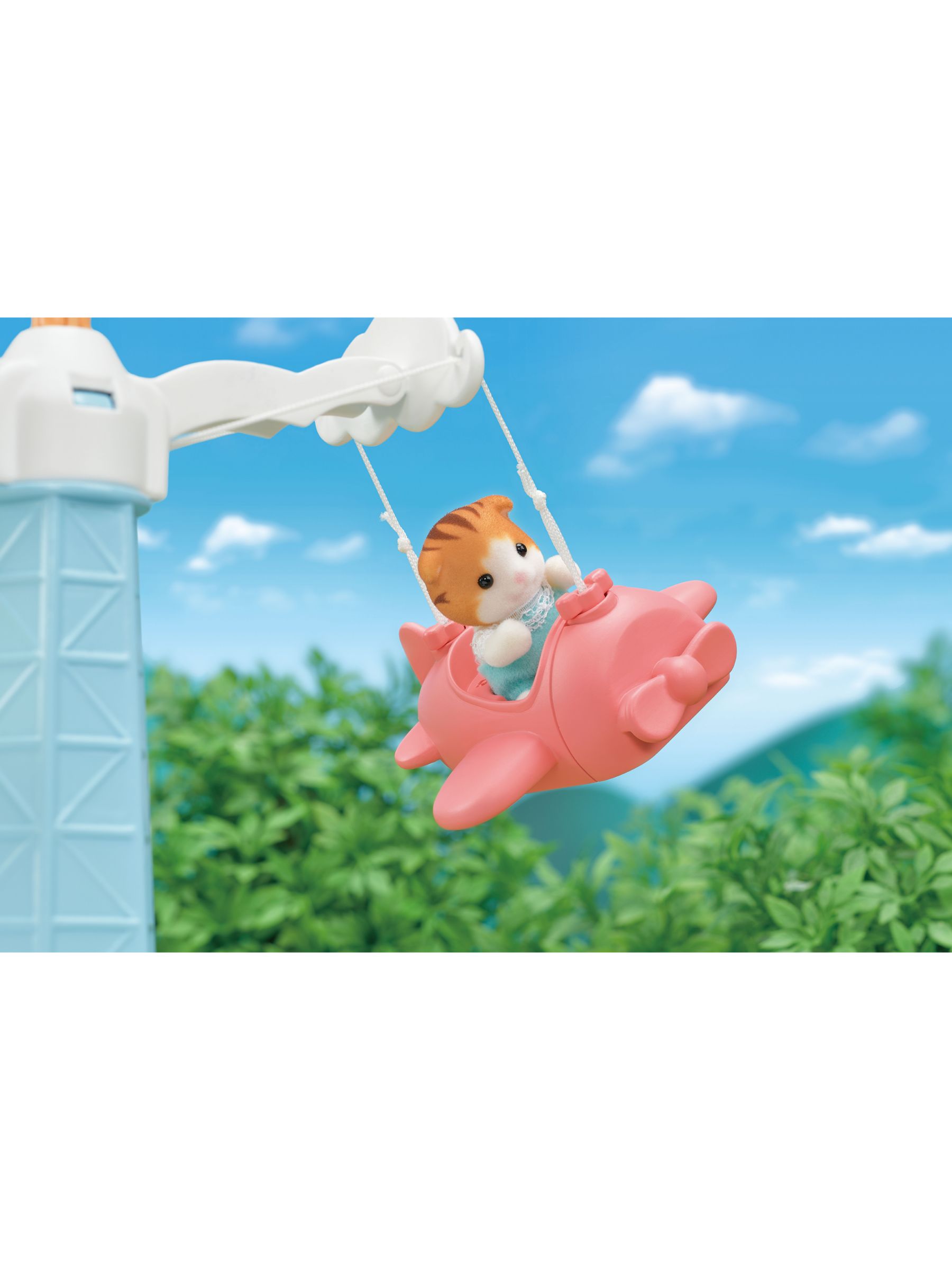 sylvanian families baby airplane ride