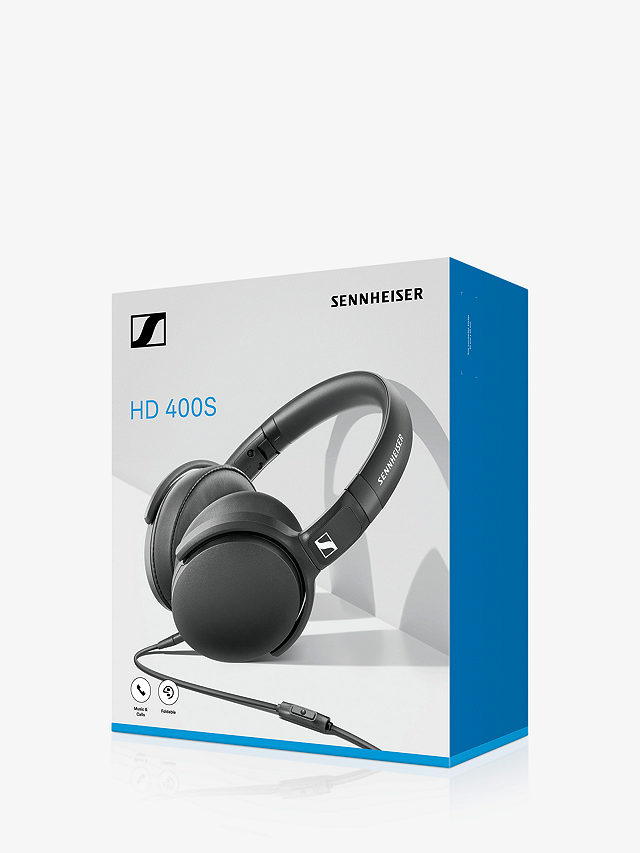 Sennheiser HD 400S Over-Ear Headphones with Mic/Remote, Black
