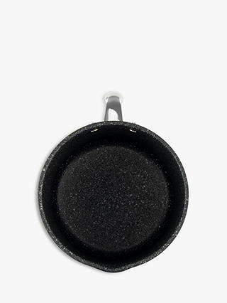 Eaziglide Neverstick2 Aluminium Non-Stick Sauce Pot and Lid, 16cm, Black