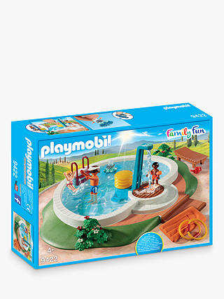 Playmobil 9422 Swimmingpool Pump Dusche Figuren Spielset Spielset BWARE ohne Ovp 