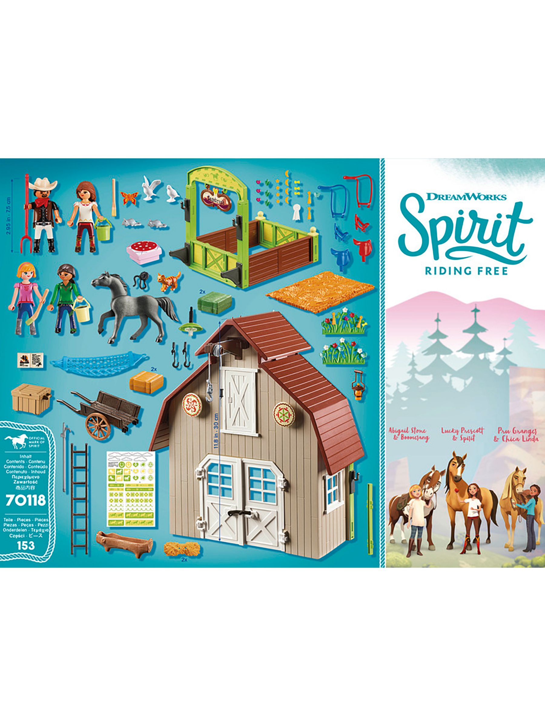 spirit riding free playmobil house