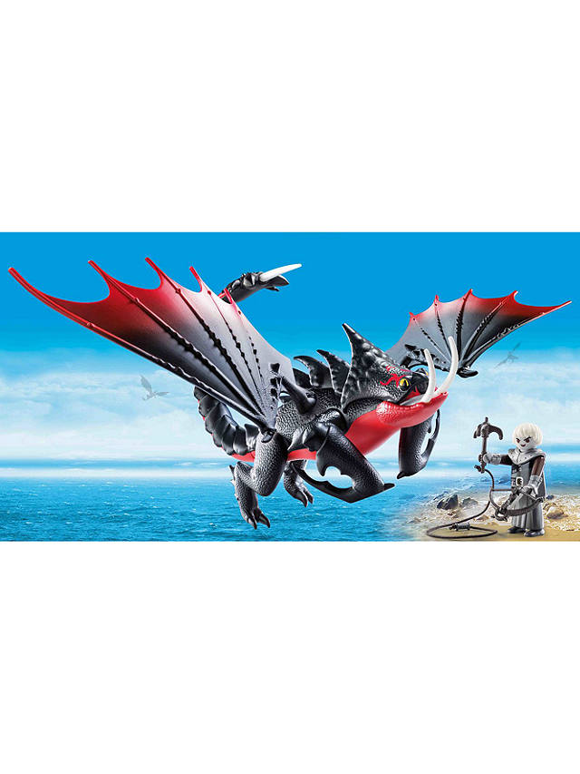 Playmobil Dragons 70039 Deathgripper and Grimmel Play Set