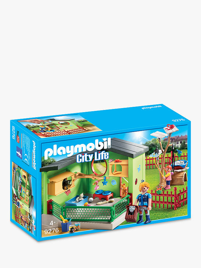 Playmobil 9276 City Life Pet Hotel Purrfect Stay Cat Boarding Toy Nylon/A
