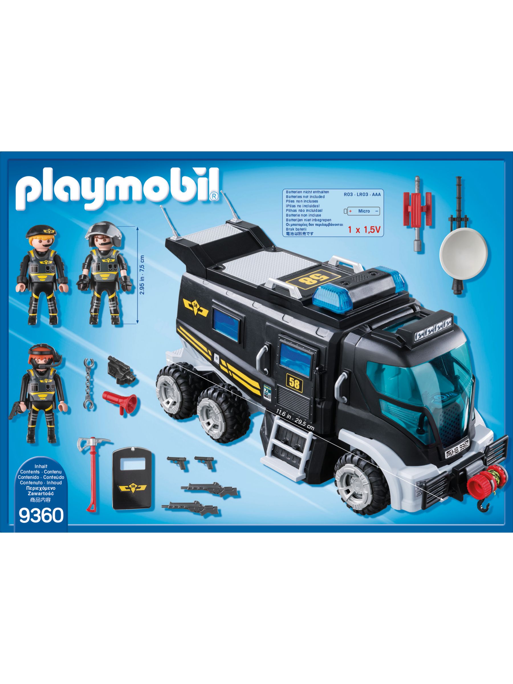 playmobil city action truck