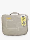 Go Travel Light Foldaway Backpack, Light Grey