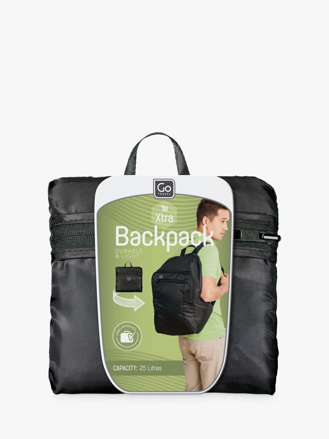 go travel xtra light foldaway backpack