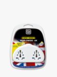 Go Travel Duo USB World to UK Travel Adaptor