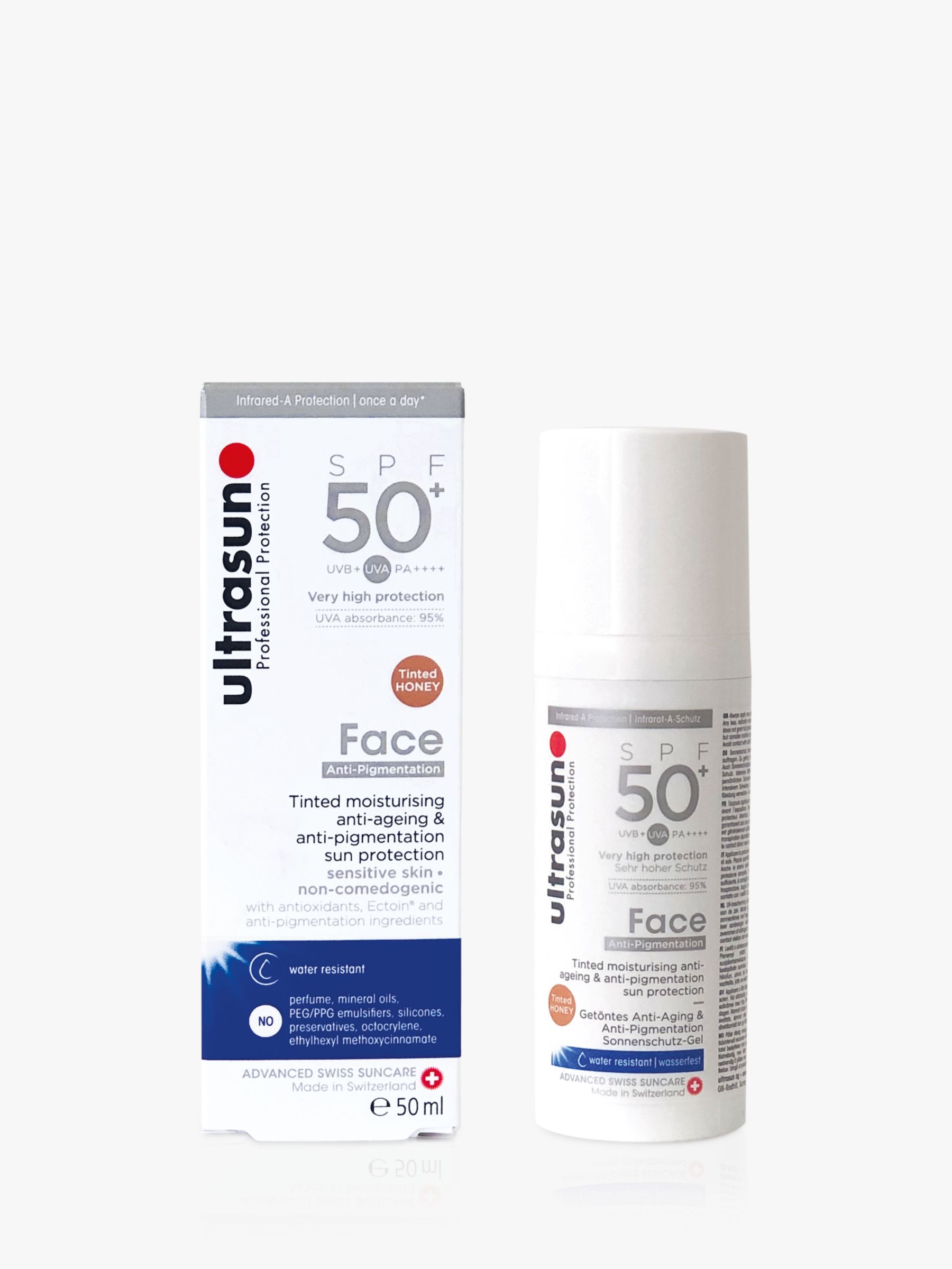 Ultrasun Face Anti-Age & Anti-Pigmentation Sun Cream SPF 50+, Sensitive Skin, 50ml 1