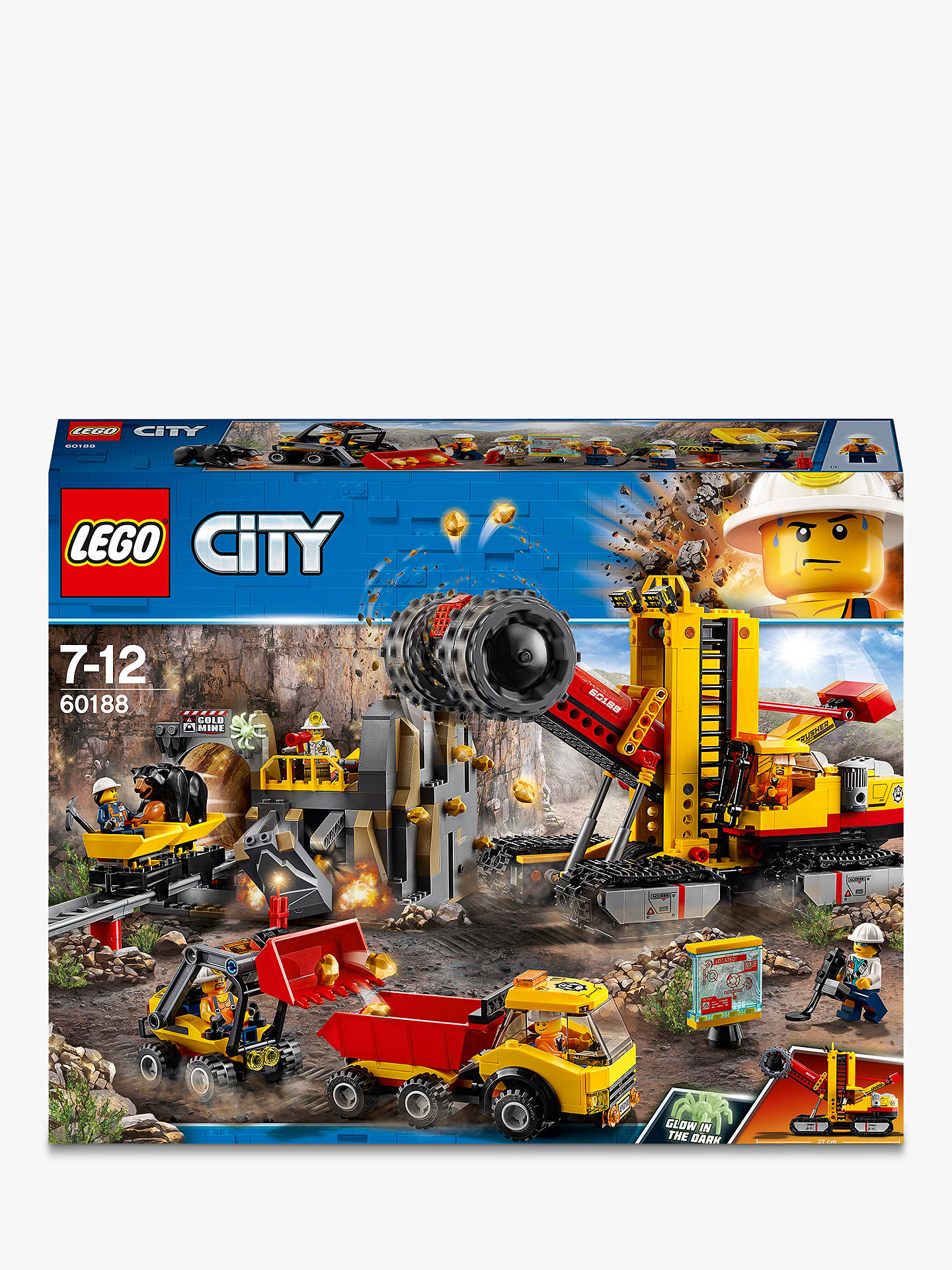 LEGO City 60188 Mining Experts Site at John Lewis & Partners