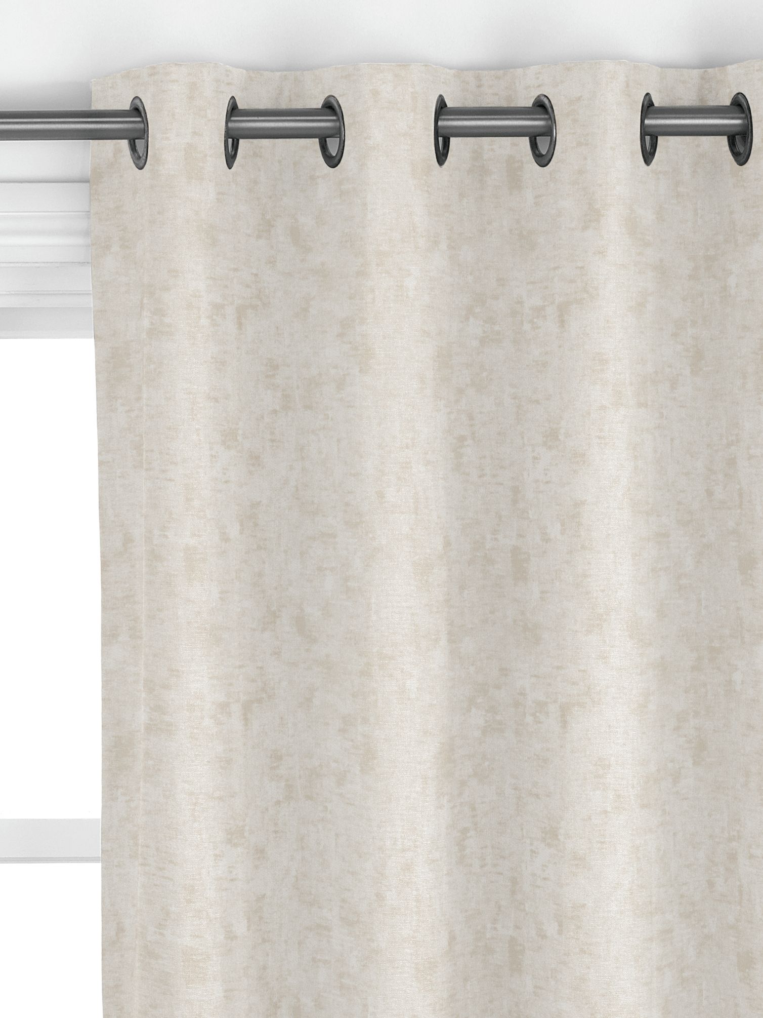 John Lewis Textured Chenille Made to Measure Curtains, Natural Light
