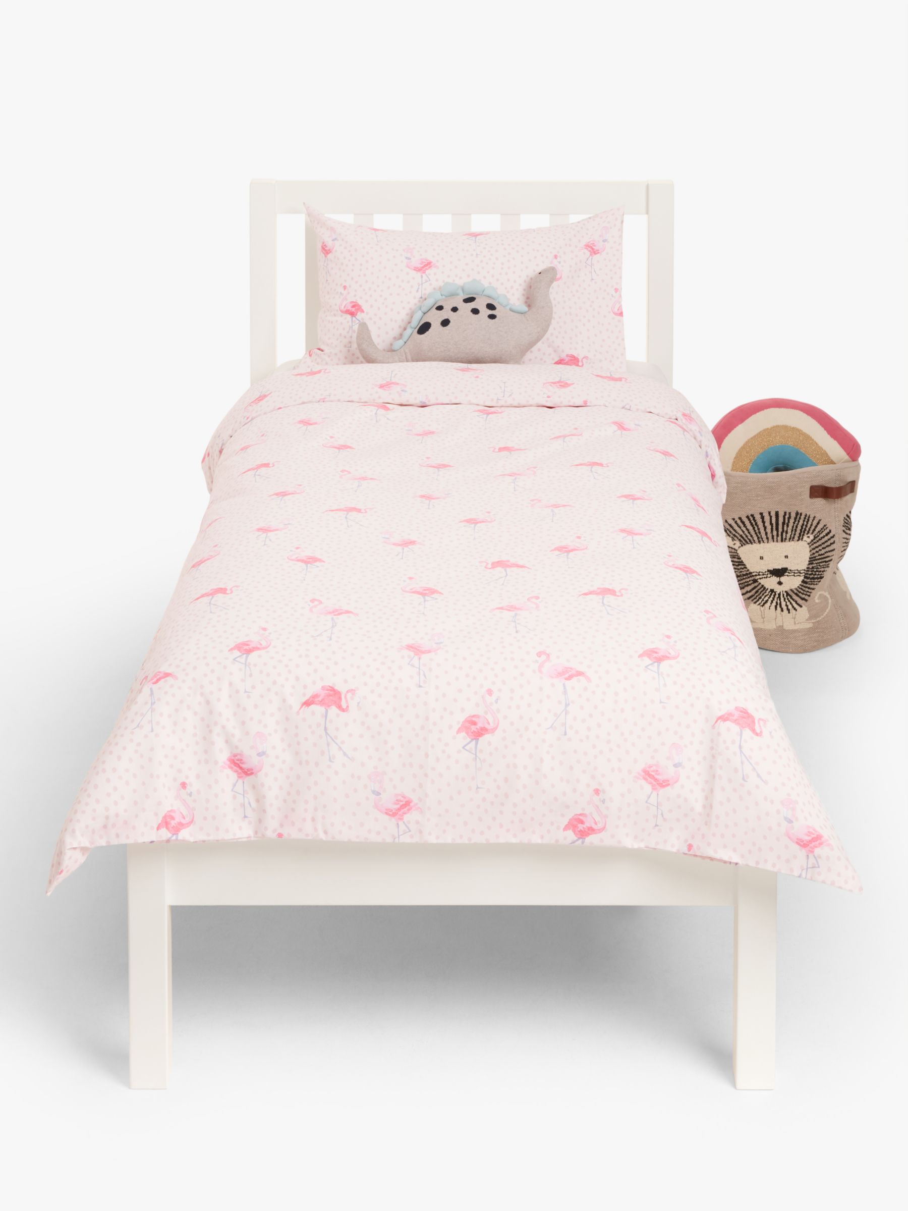 Little Home At John Lewis Phoebe Flamingo Duvet Cover And
