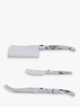 Laguiole Marble Cheese Knife Set, 3 Piece