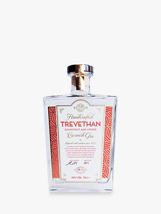 Trevethan Grapefruit & Lychee Cornish Gin, 70cl
