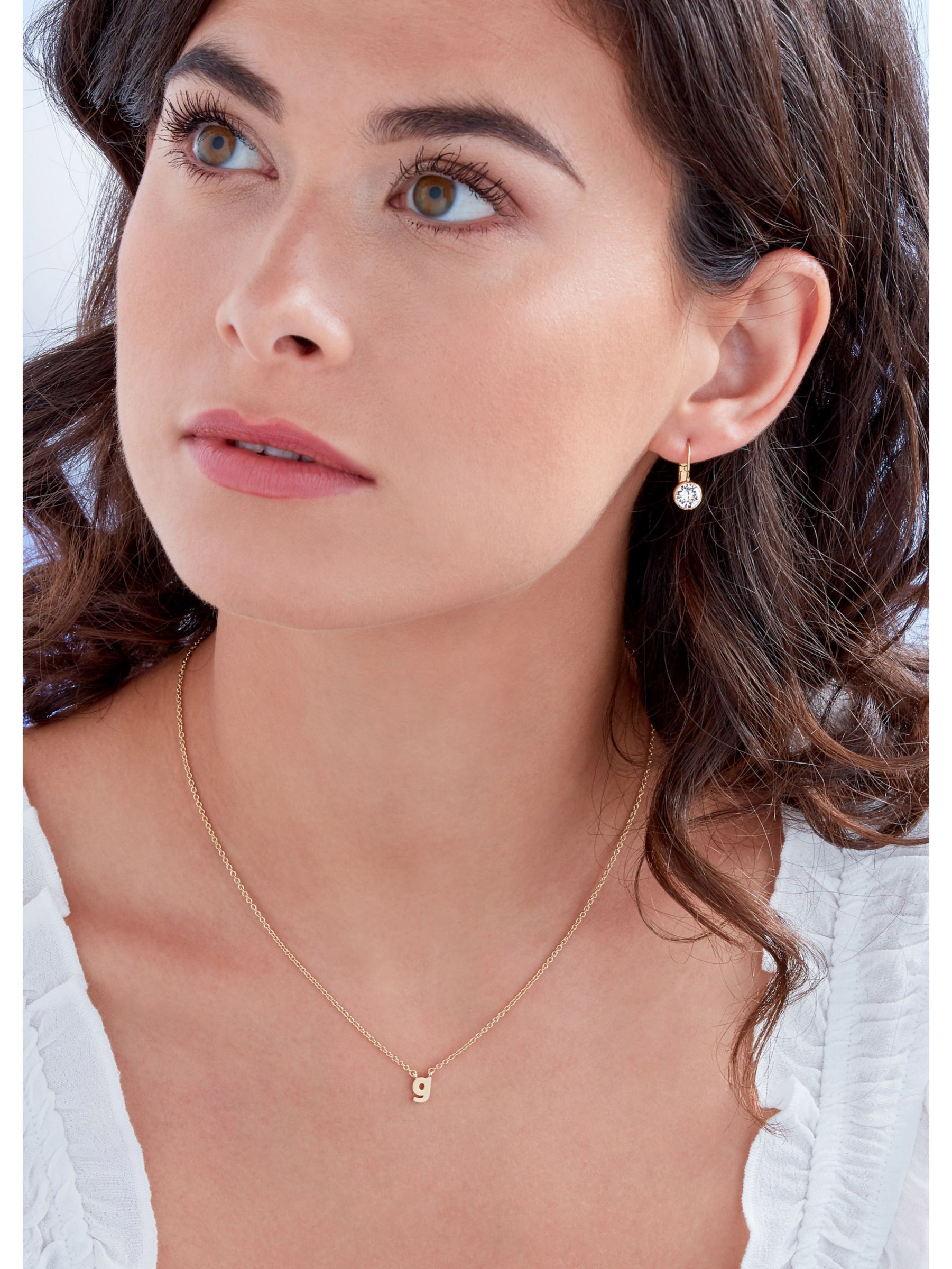 Buy Melissa Odabash Crystal Hook Drop Earrings Online at johnlewis.com