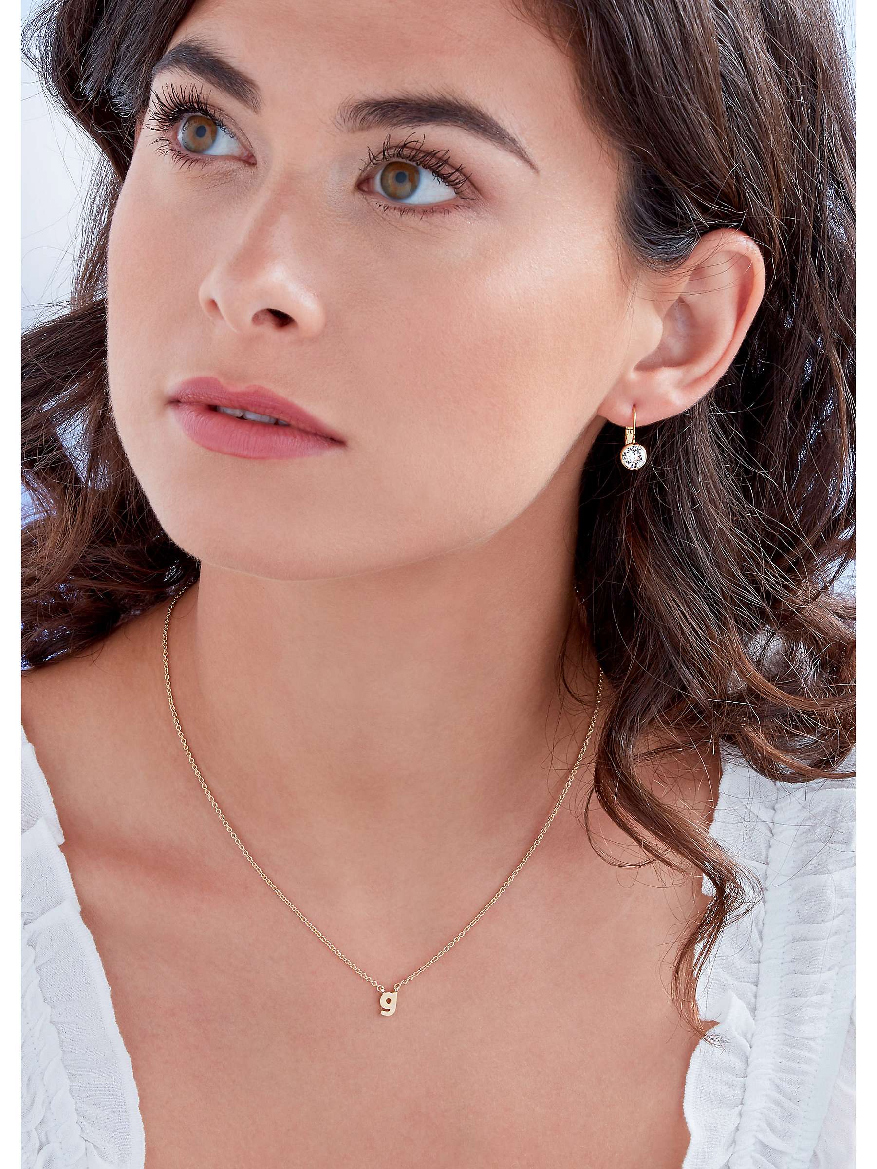 Buy Melissa Odabash Swarovski Crystal Hook Drop Earrings Online at johnlewis.com