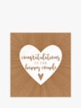 Art File To the Happy Couple Wedding Card
