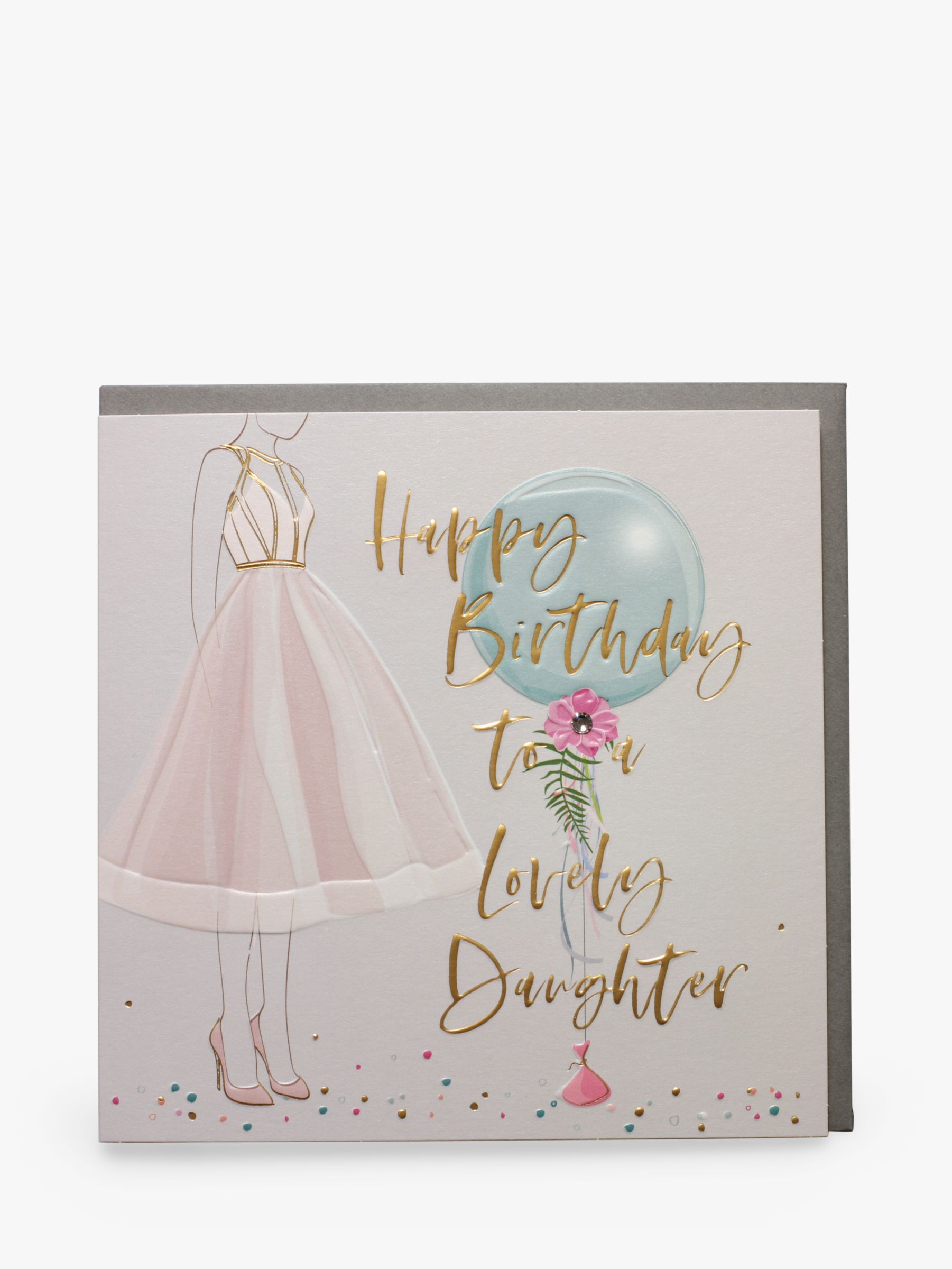 Belly Button Designs Dress Daughter Birthday Card