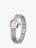 Rotary Women's Balmoral Diamond Bracelet Strap Watch, Silver/Mother of Pearl LB00899/07/D
