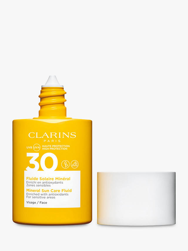 Clarins Mineral Sun Care Fluid Face SPF 30, 30ml 2