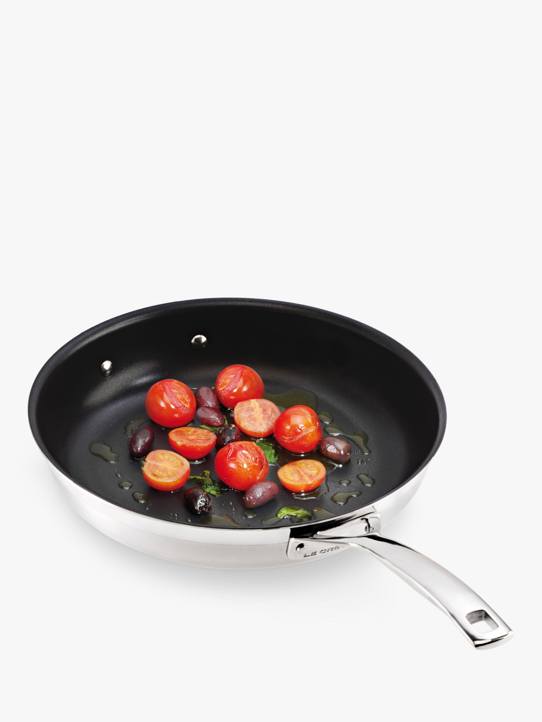 Buy Le Creuset  3 Ply Stainless Steel Non-Stick Omelette Pan - 20cm –  Potters Cookshop