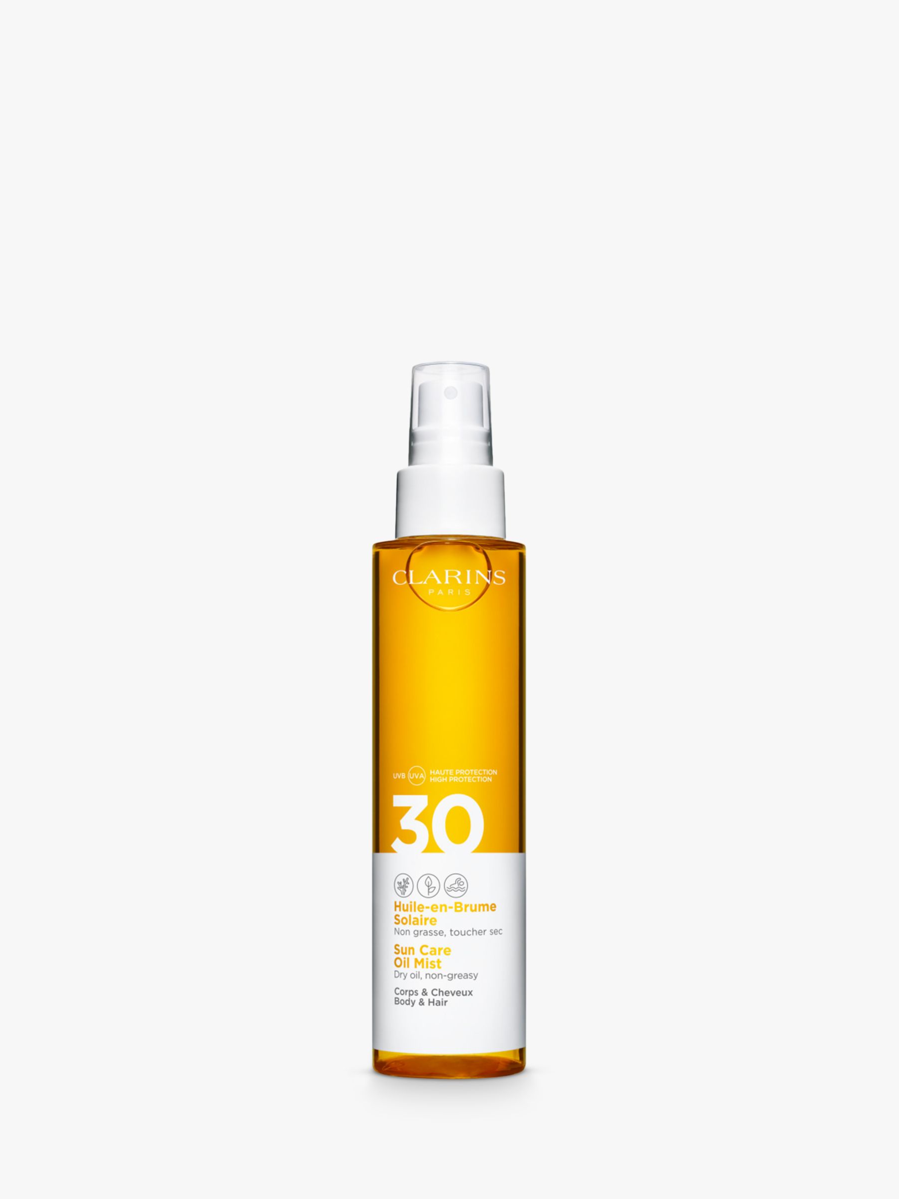 Clarins Sun Care Oil Mist for Body and Hair SPF 30, 150ml 1