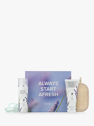 Liz Earle Cleanse & Polish™ Hot Cloth Cleanser Lavender & Vetiver Skincare Gift Set