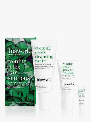 This Works Evening Detox Skin Solutions Set