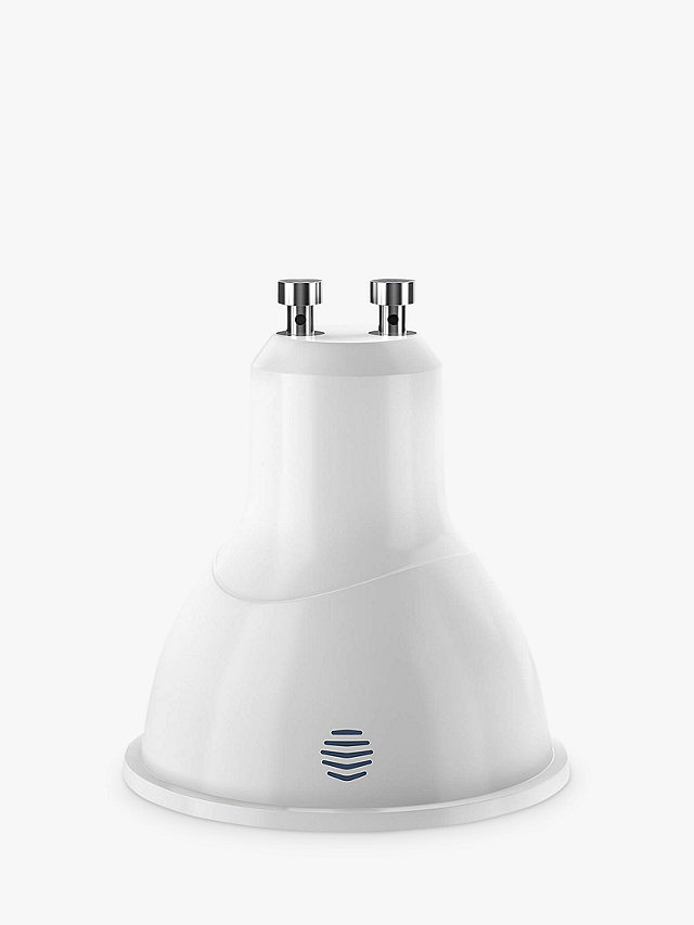 Hive Active Light Dimmable Warm White Wireless Lighting LED Light Bulb, 4.8W GU10 Bulb, Single