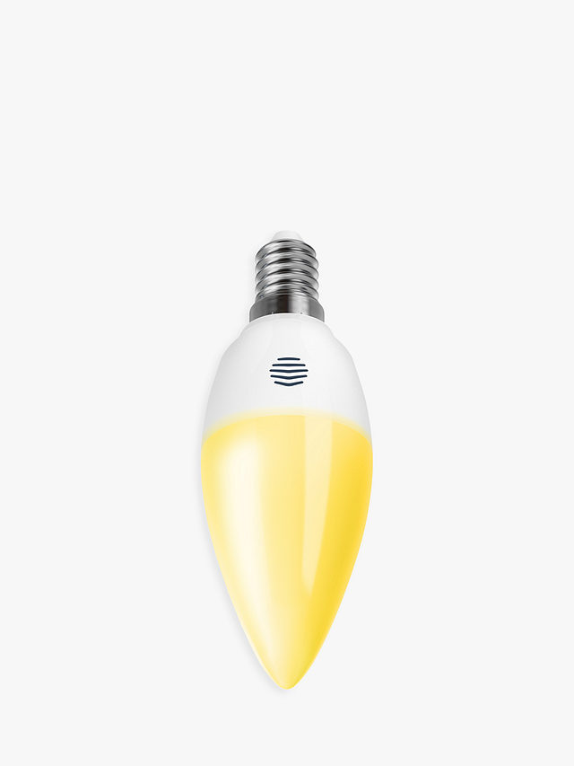 Hive Active Light Dimmable Warm White Wireless Lighting LED Light Bulb, 5.3W E14 Bulb, Single