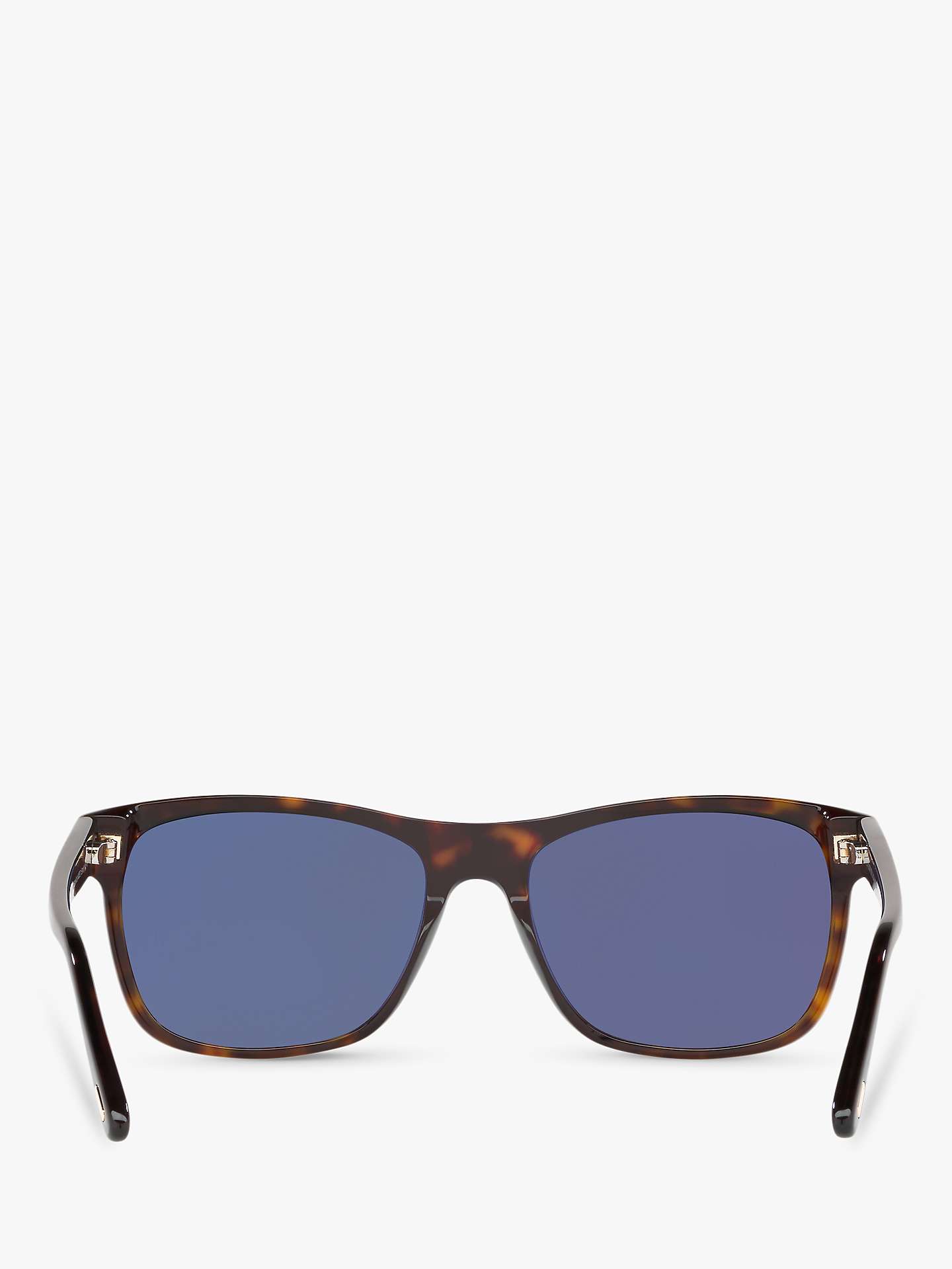 Buy TOM FORD FT0698 Men's Giulio Polarised Square Sunglasses, Tortoise/Grey Online at johnlewis.com