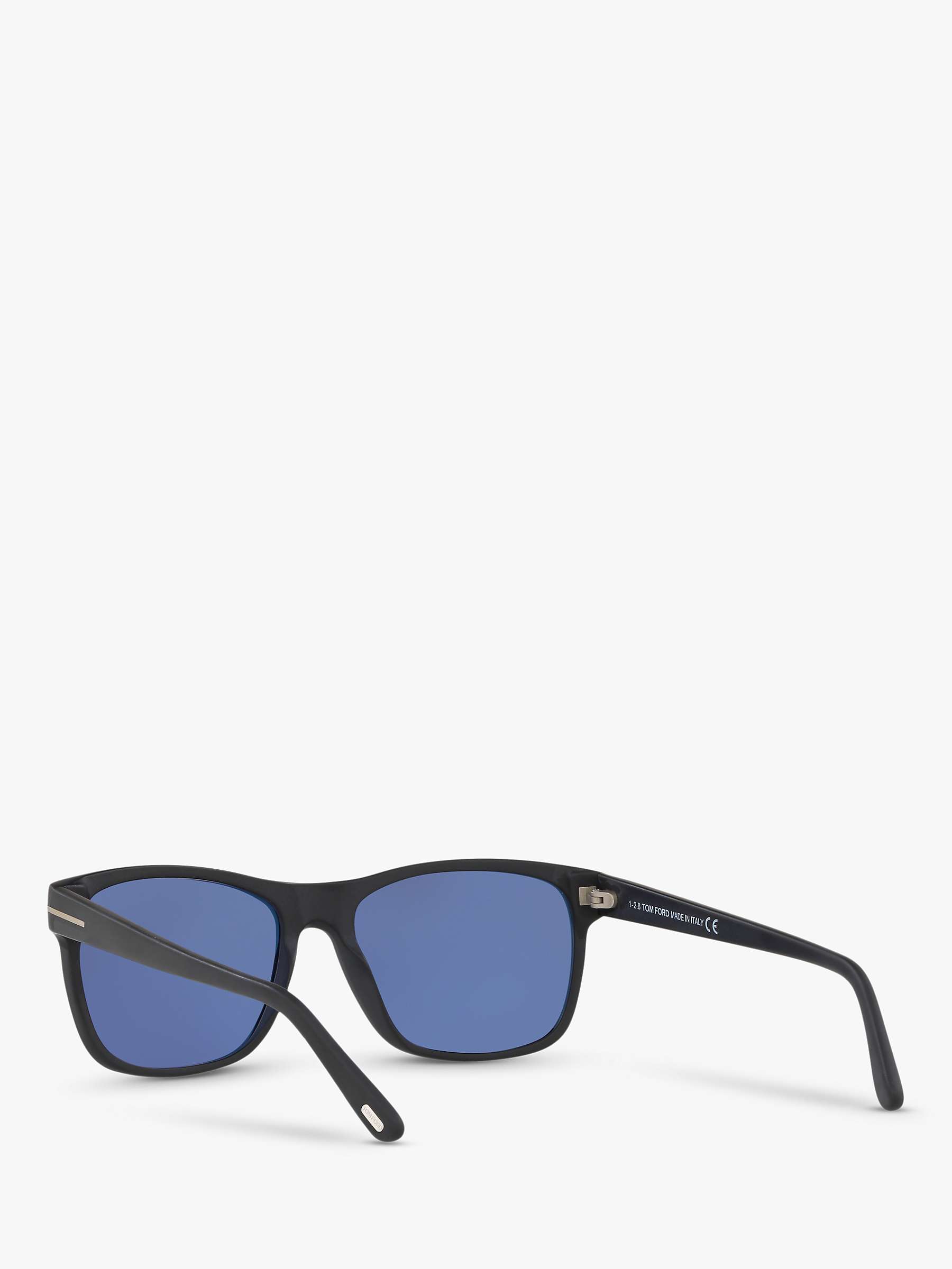 Buy TOM FORD FT0698 Men's Giulio Polarised Square Sunglasses Online at johnlewis.com
