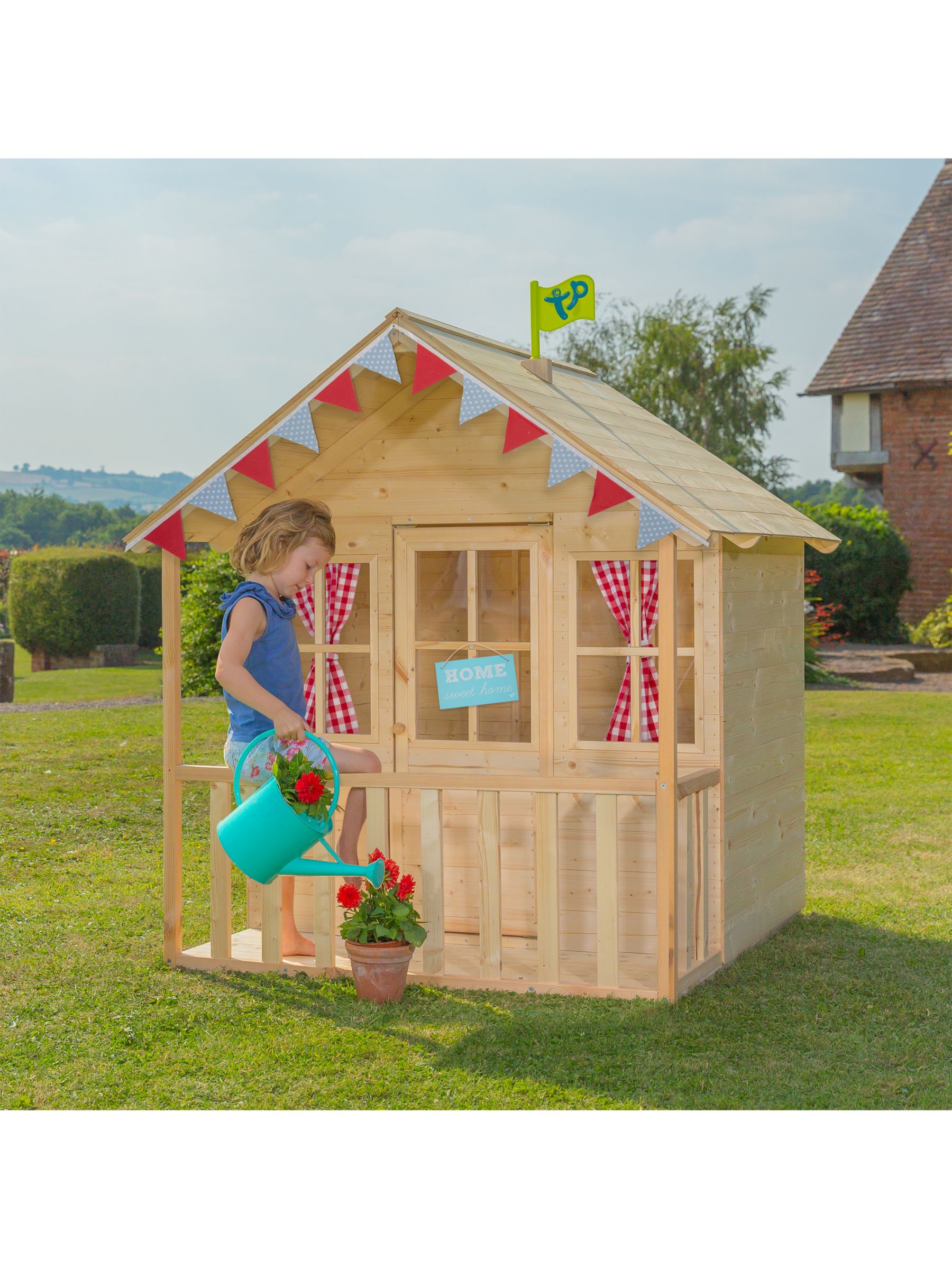 childrens wooden playhouse