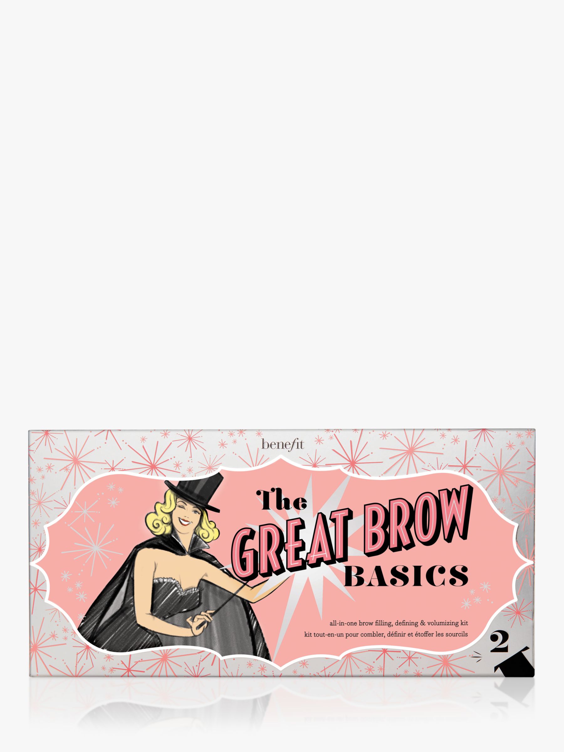 Benefit The Great Brow Basics All-In-One Brow Filling, Defining & Volumizing Kit, 04 4
