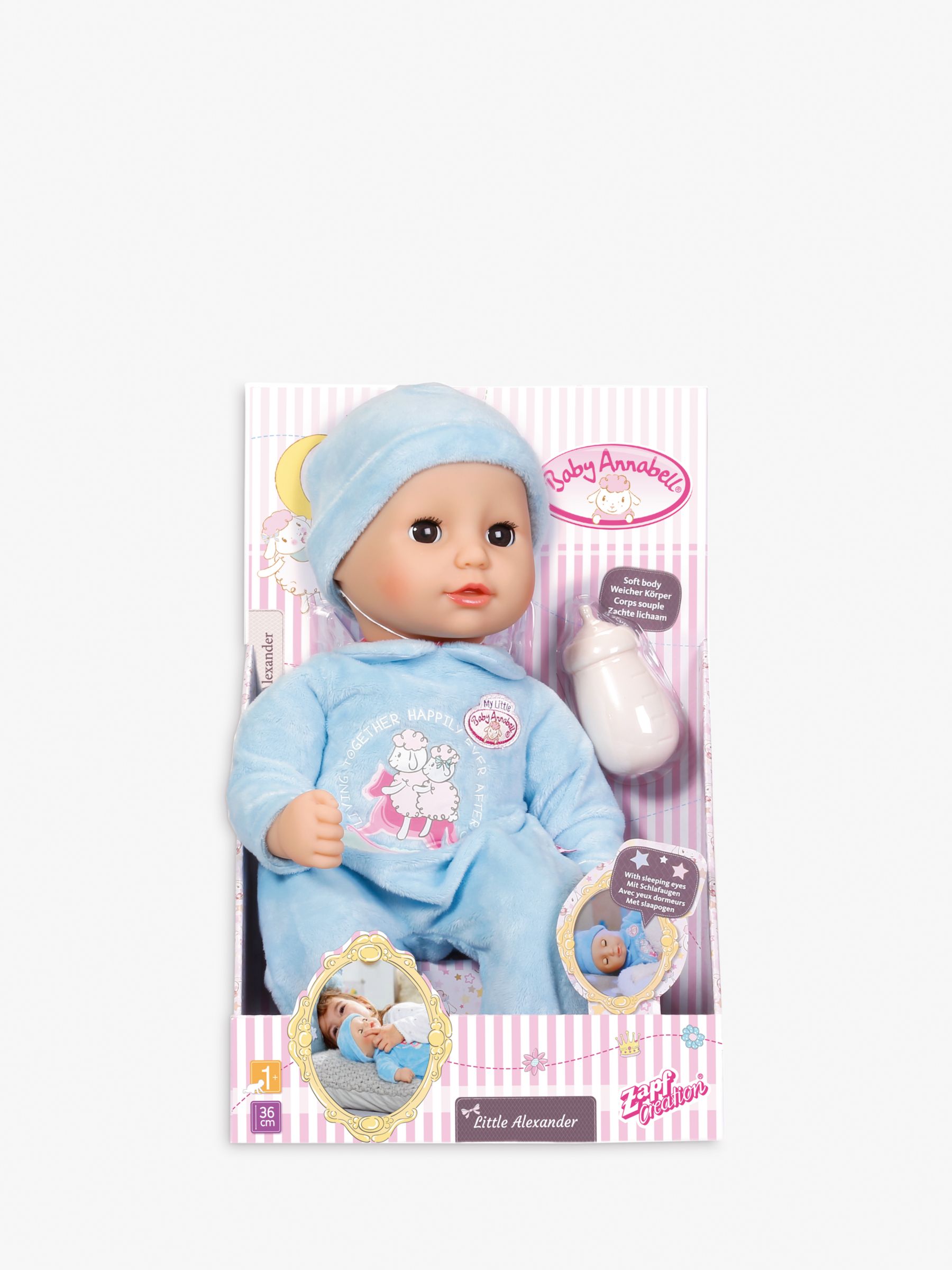 baby annabell brother doll alexander