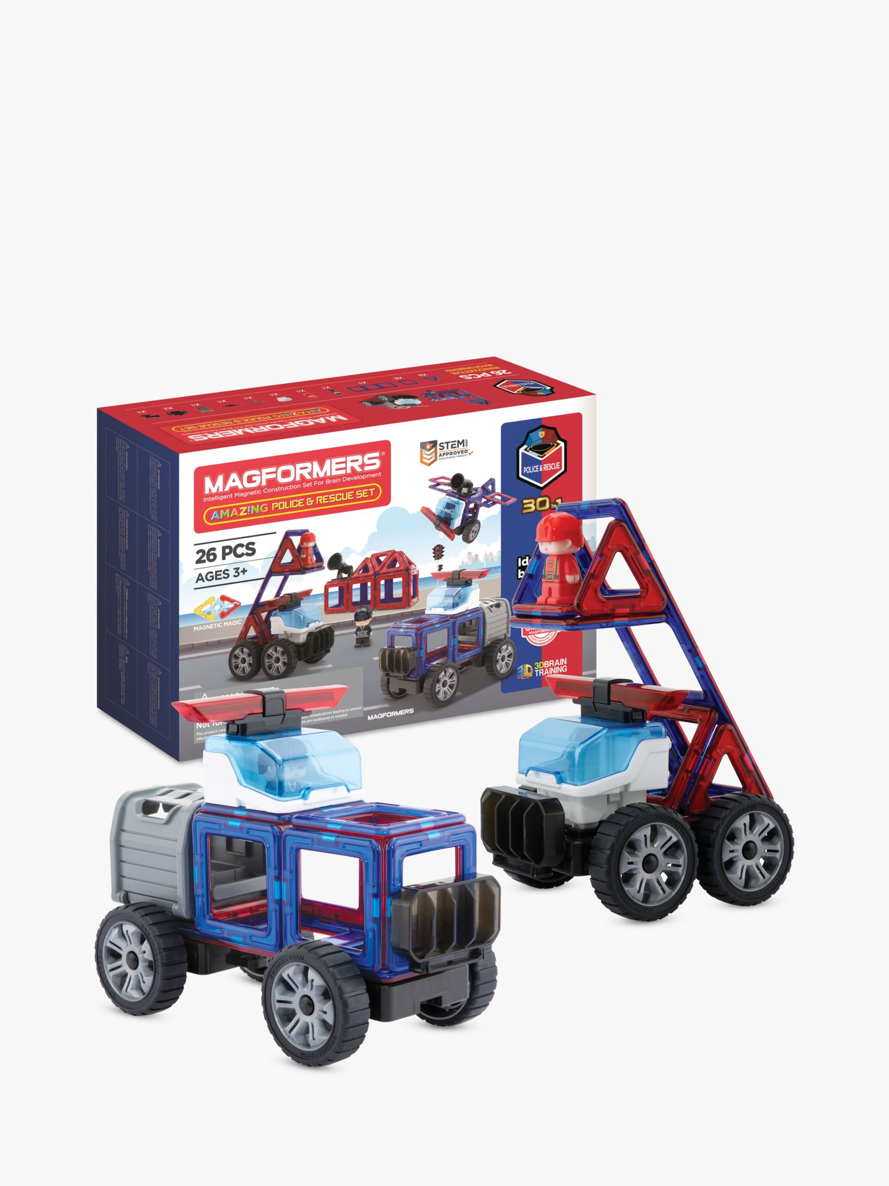 magformers fire truck