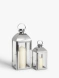 John Lewis Bloomsbury Lantern Candle Holders, Set of 2