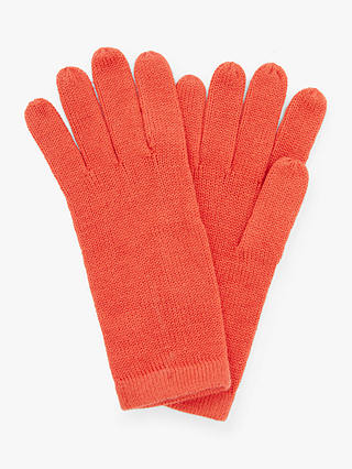 John Lewis & Partners Plain Knitted Gloves