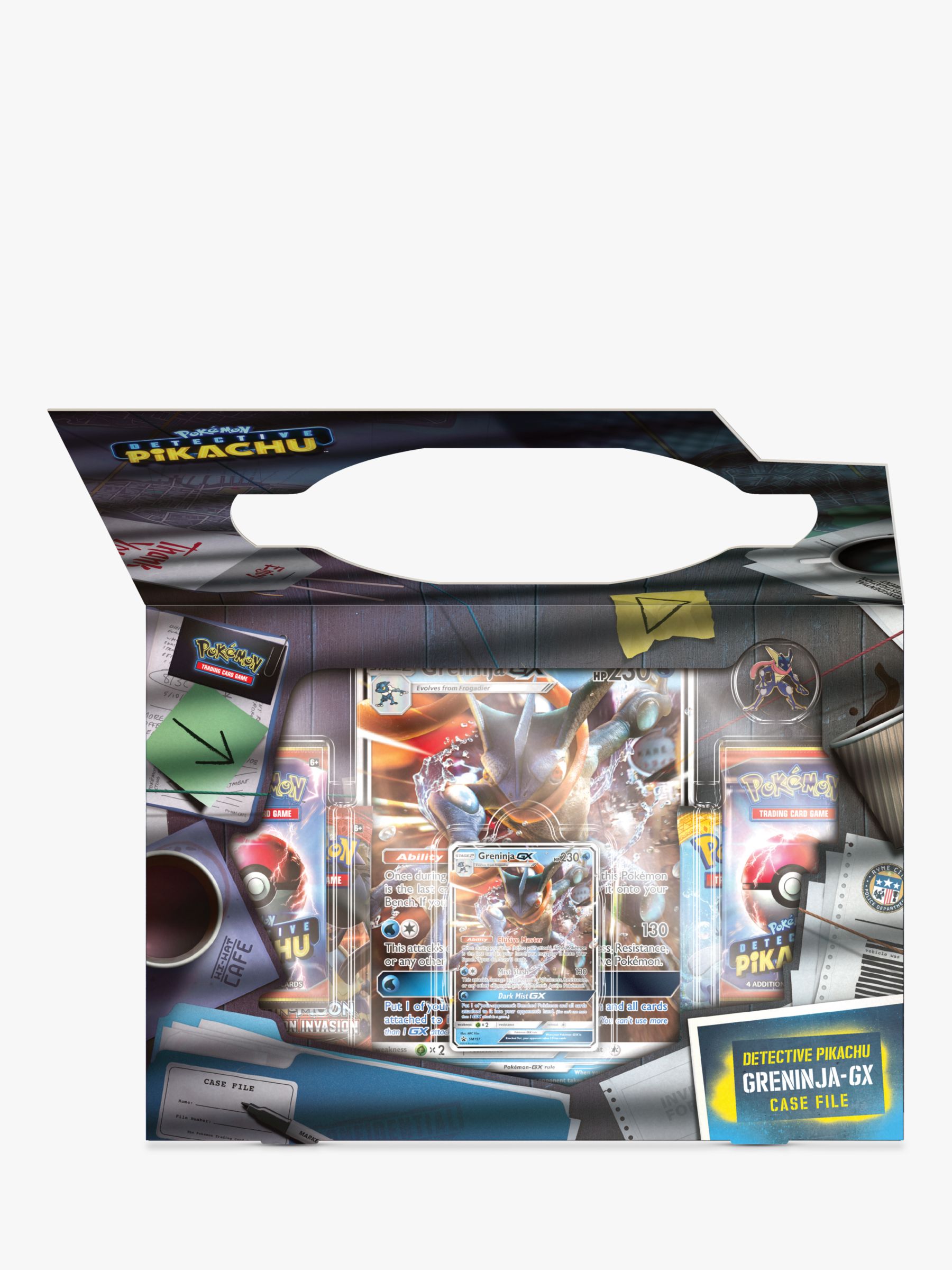 Pokémon Detective Pikachu Greninja Gx Case File