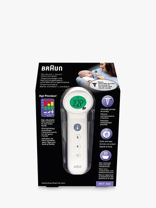 Braun No Touch and Touch Age Precision Thermometer